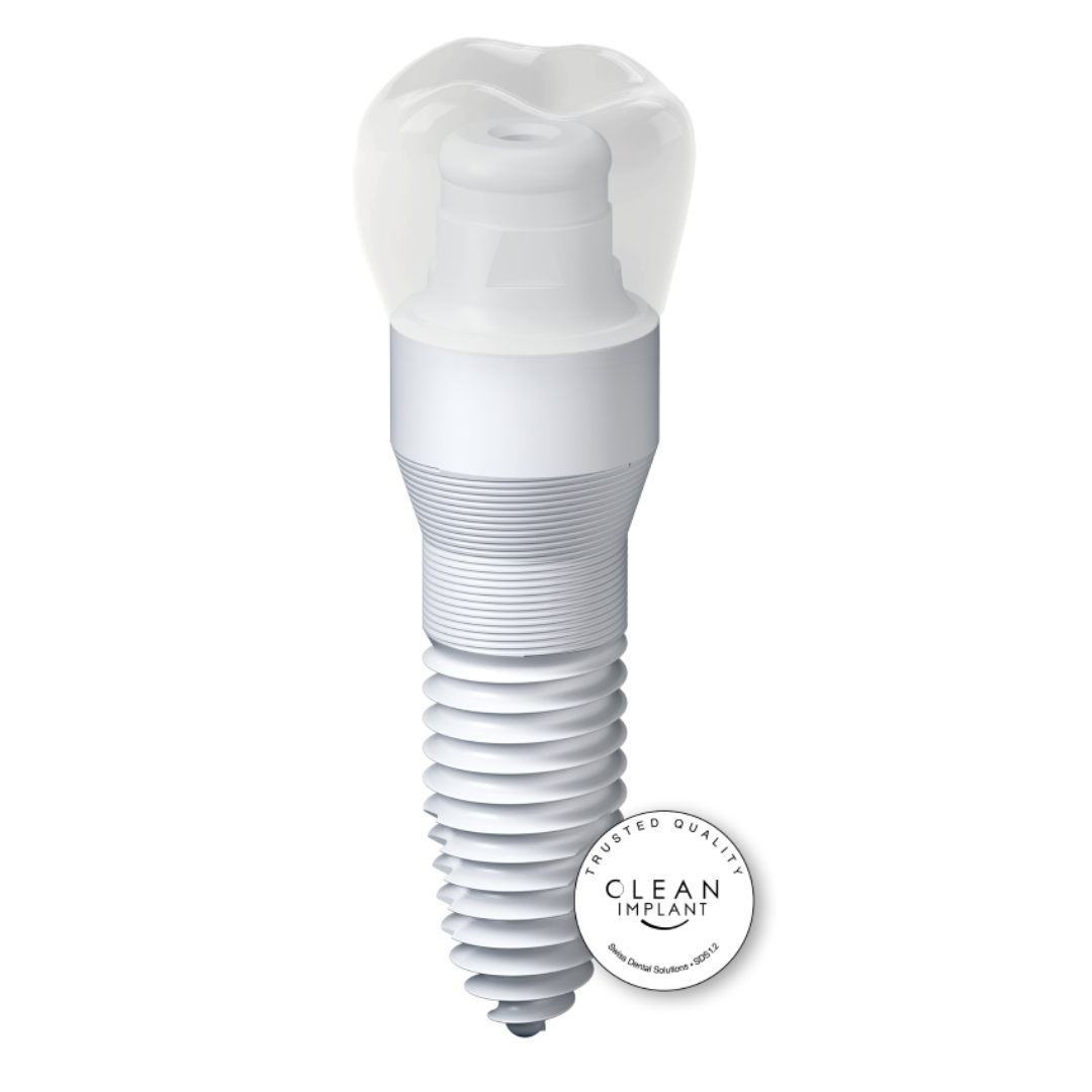 Keramikimplantat aus Zirkonoxid · Clean Implant · Hauke Hellriegel Essen